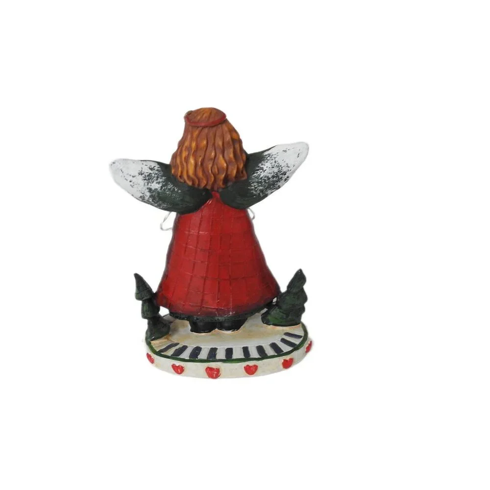 Gooseberry Patch Whimsical Angel Figurine Midwest Cannon Hearts Trees